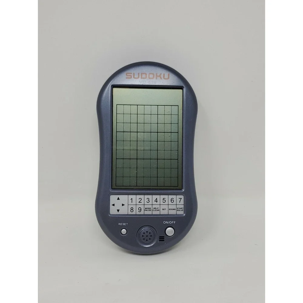 SUDOKU Electronic Handheld Game Player wi Stylus YD-638 Works